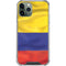 Colombia Flag iPhone 12 Pro Clear Case